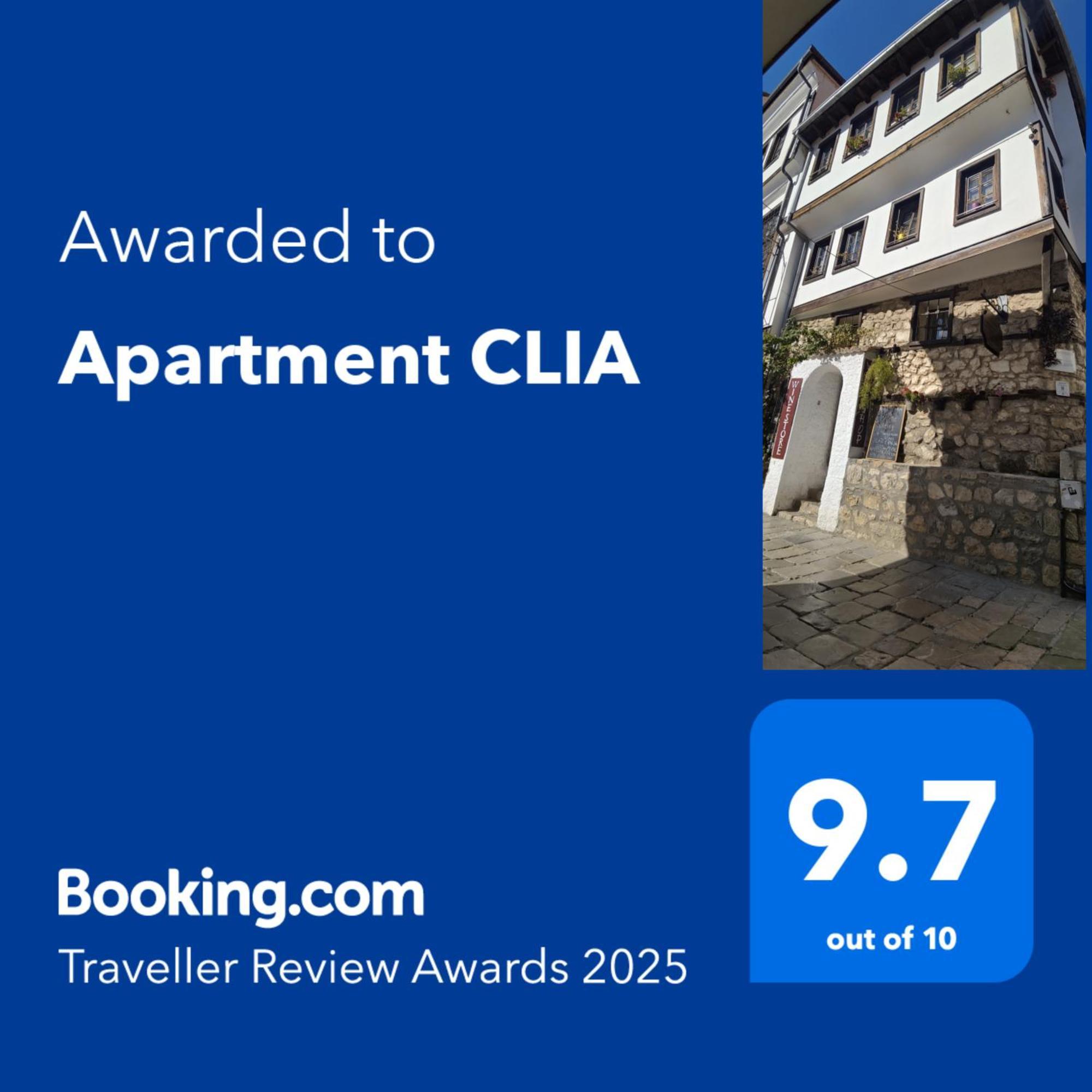 Apartment Clia Охрид Екстер'єр фото